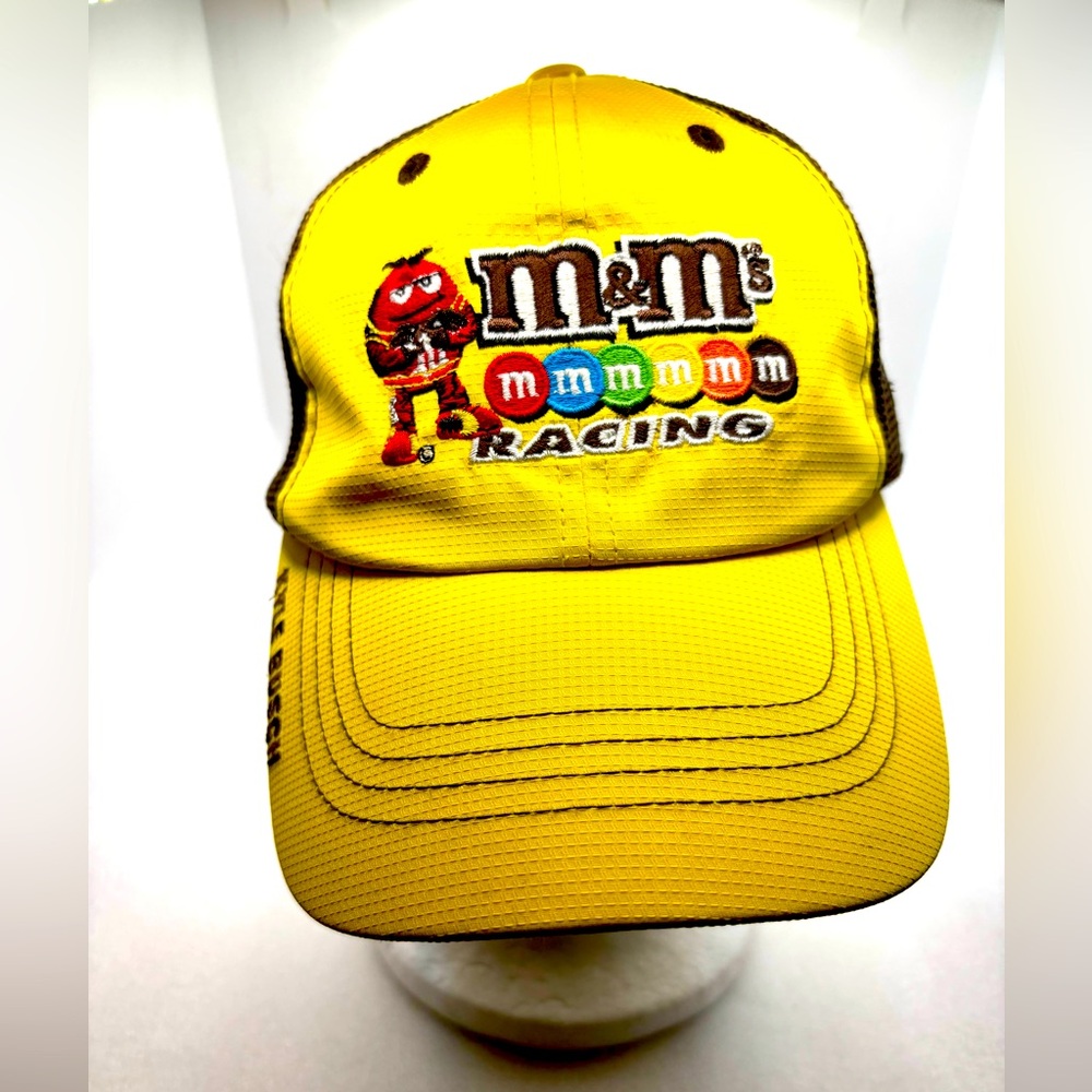 Nascar M&M's Racing Yellow Kids Hat